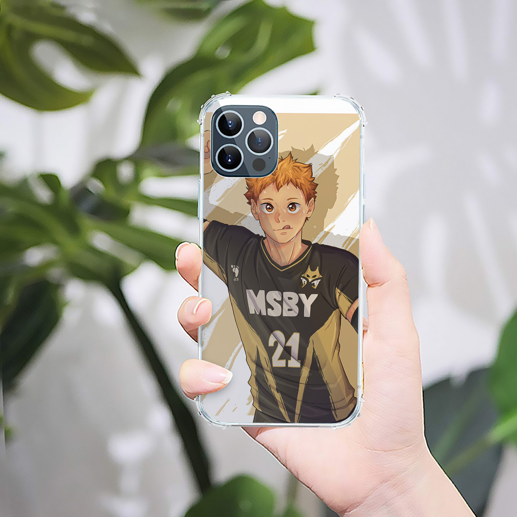 （画像用） ハイキュー!! Haikyu!! 【iPhone 12シリーズ対応】透明スマホケース（クリアソフトケース）